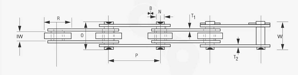 Solid Conveyor Chains